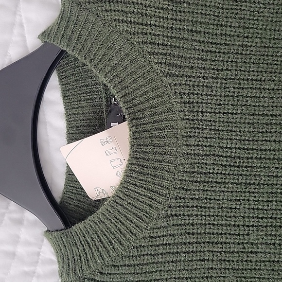 Women's Ribbed Knit Turtleneck Bodycon Stretch Long Sleeve Tube Sweater Dress - Picture 9 of 11